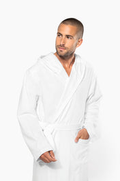 Unisex Organic Hooded Bathrobe - 270 g/m² - K140