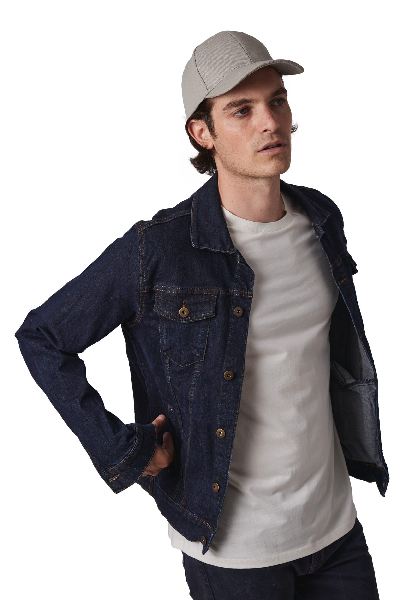 Cappellino a 6 pannelli con fibbia in metallo in cotone riciclato e poliestere | KP230