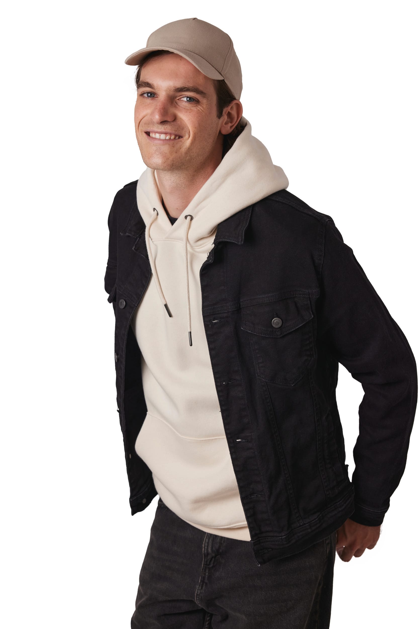 Cappellino a 5 pannelli in twill di cotone riciclato e poliestere | KP229