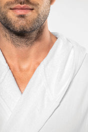 Unisex Organic Hooded Bathrobe - 270 g/m² - K140