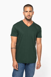 Herren V-Ausschnitt T-Shirt aus Bio-Baumwolle - 145 g/m² | K3028IC