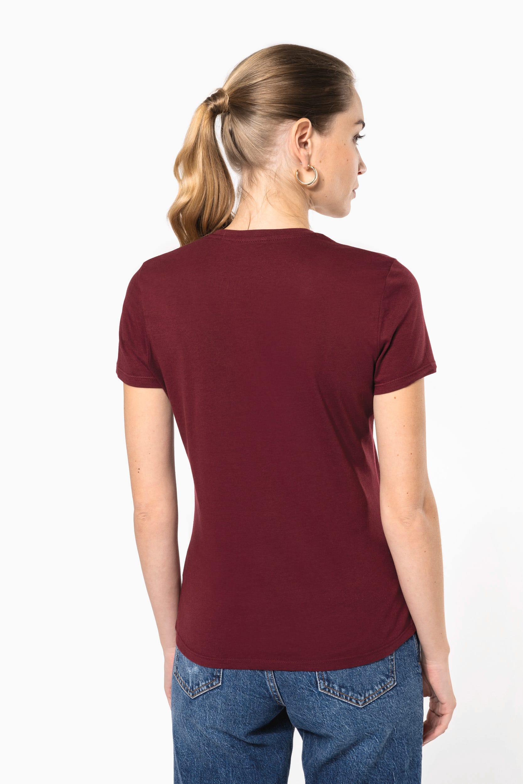 T-shirt col V Bio150ic pour femmes - 145 g/m² | K3029IC