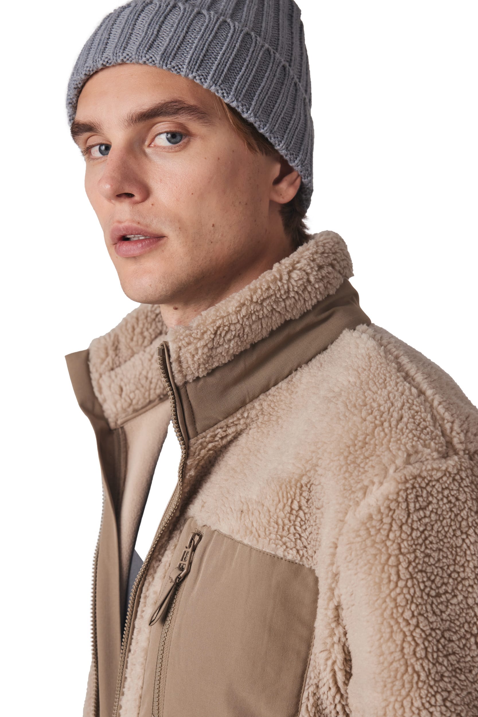 Bonnet à doubles côtes avec revers en mélange de polyester recyclé Polylana® | KP953