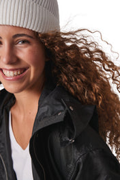 Bonnet côtelé à revers en mélange de polyester recyclé Polylana® | KP950