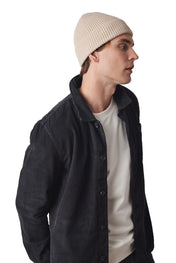 Bonnet côtelé à revers en mélange de polyester recyclé Polylana® | KP950