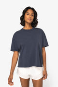 Damen Oversized T-Shirt aus gewaschener Bio-Baumwolle – NS327