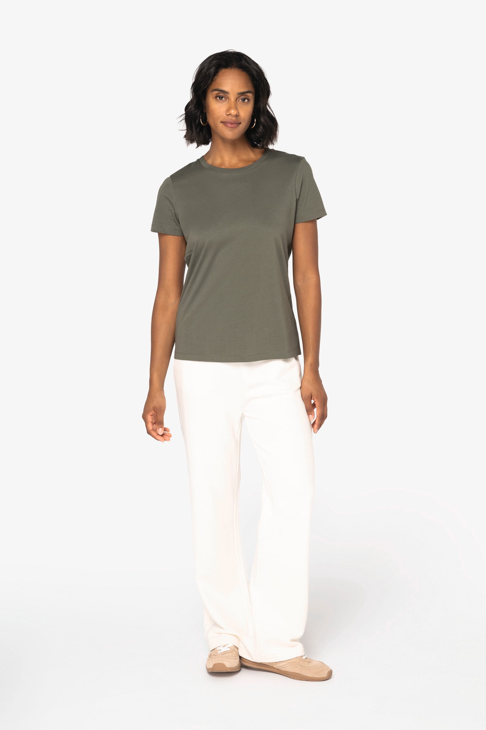 T-shirt da donna eco-compatibile: comfort morbido e personalizzabile - NS324