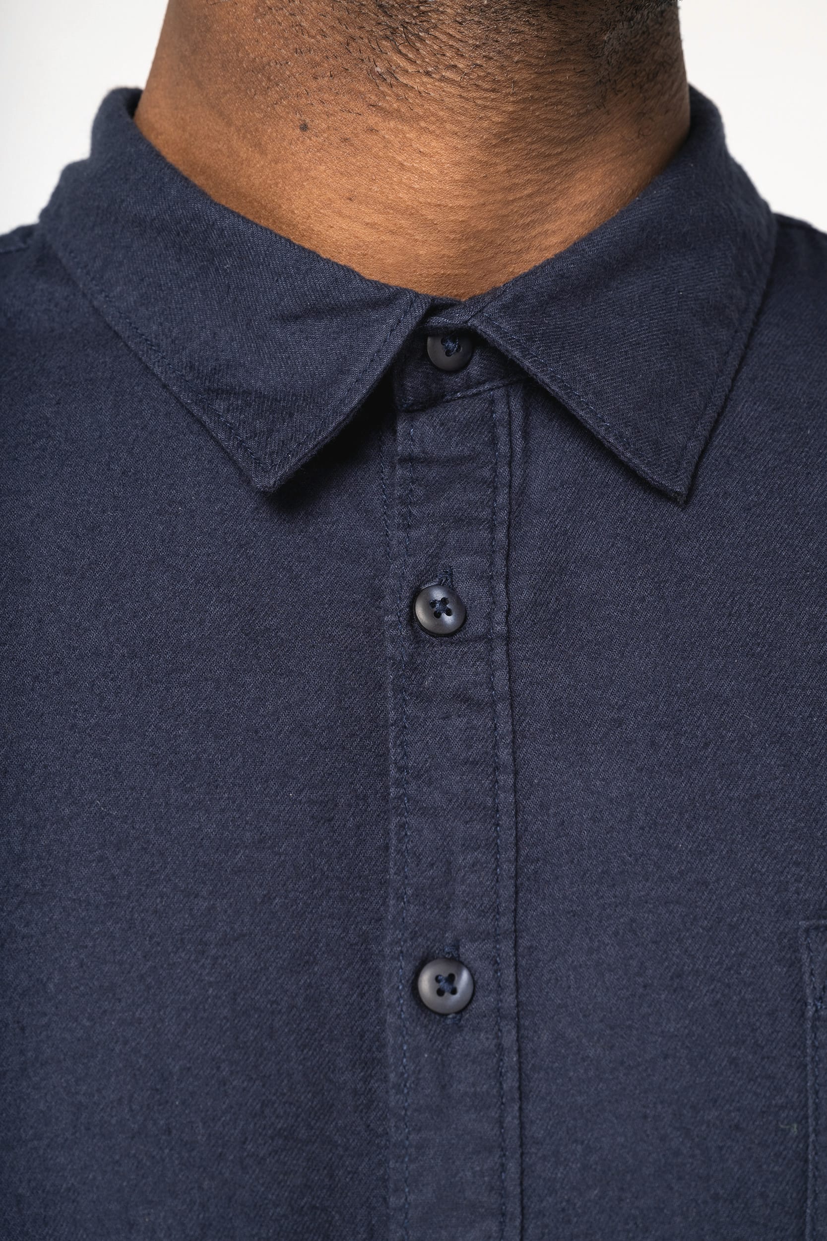 Chemise en flanelle écologique pour homme - 170 g/m² - NS520
