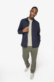 Chemise en flanelle écologique pour homme - 170 g/m² - NS520