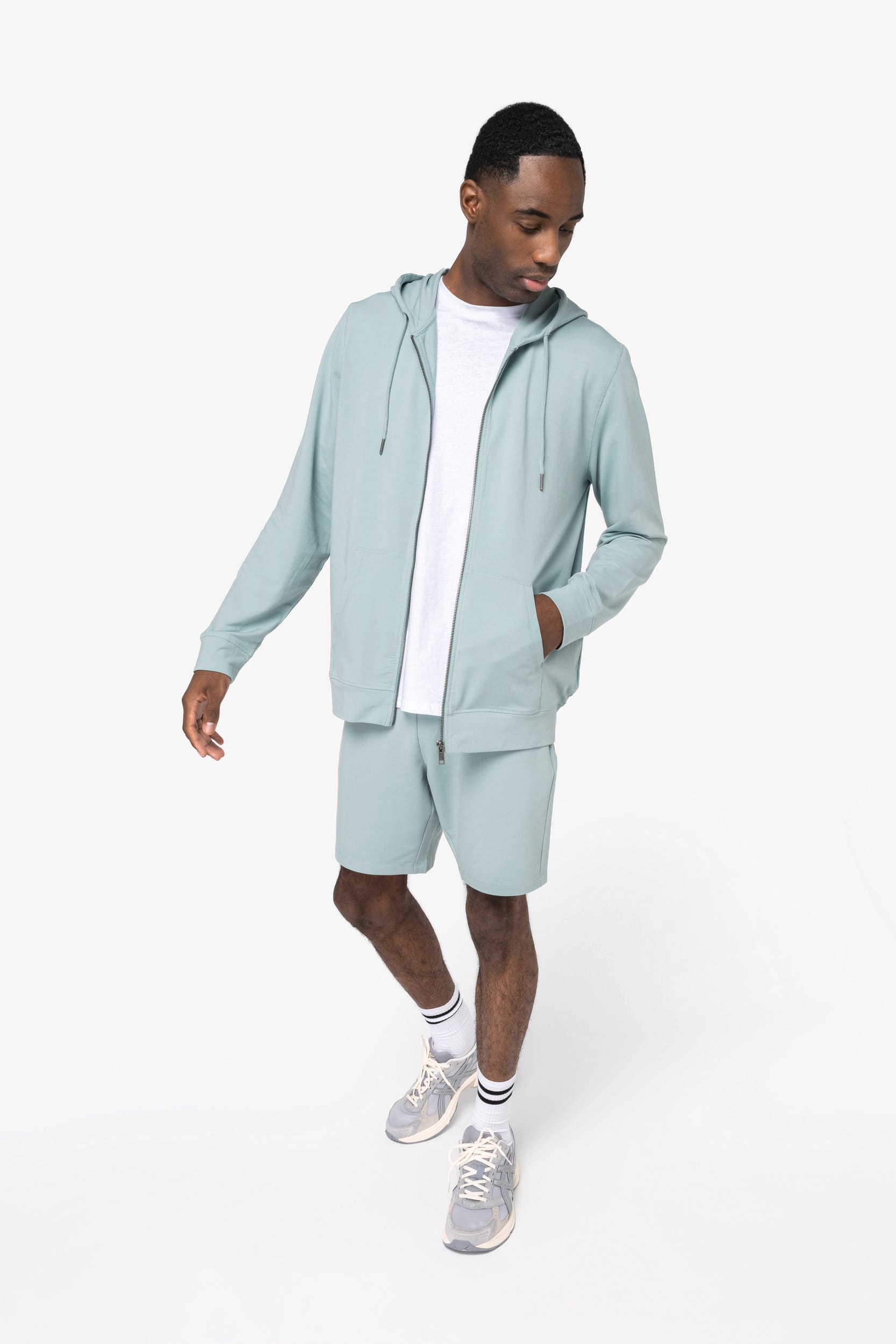 Sweat à Capuche Zippé pour Homme - 260gsm - NS426