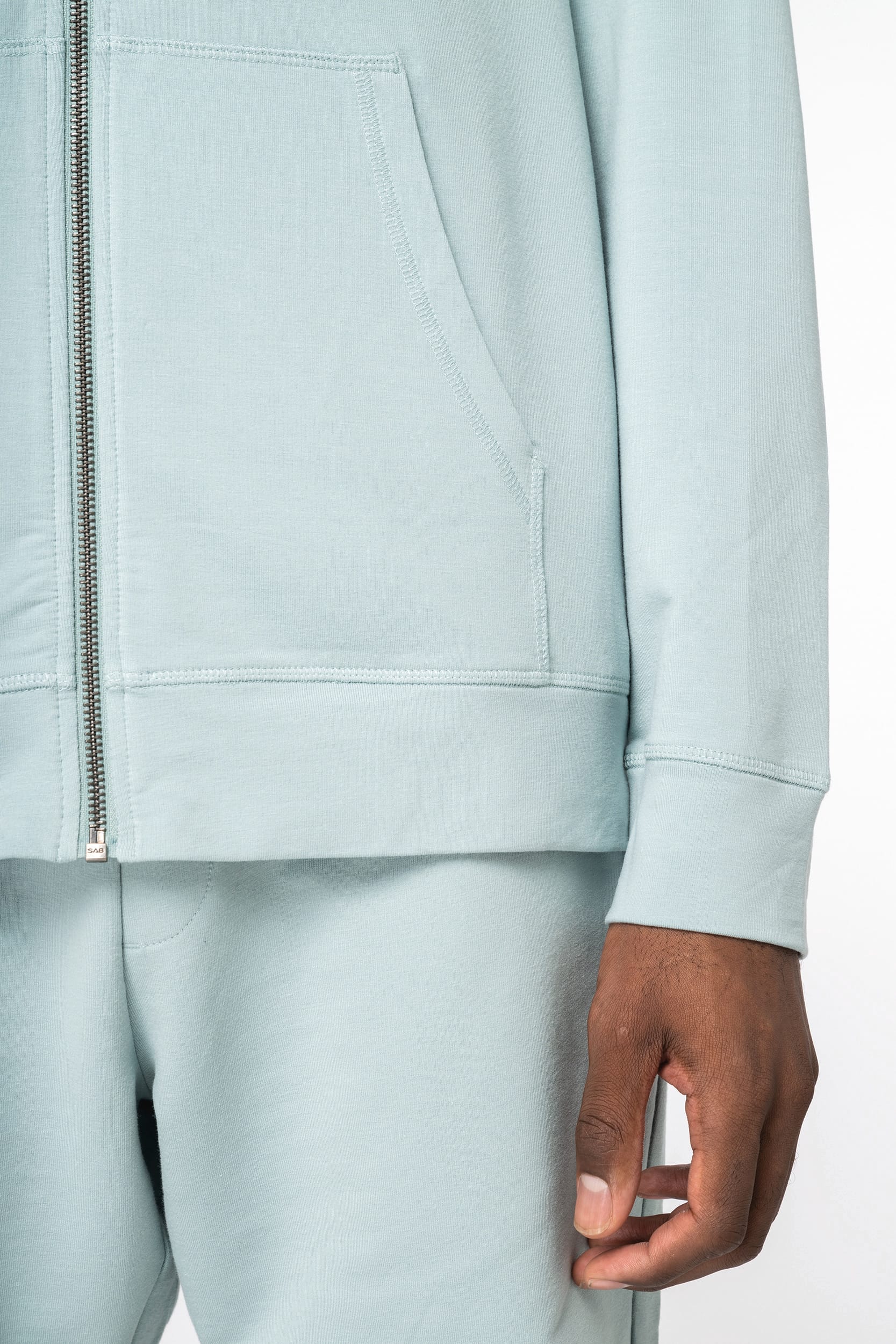 Sweat à Capuche Zippé pour Homme - 260gsm - NS426