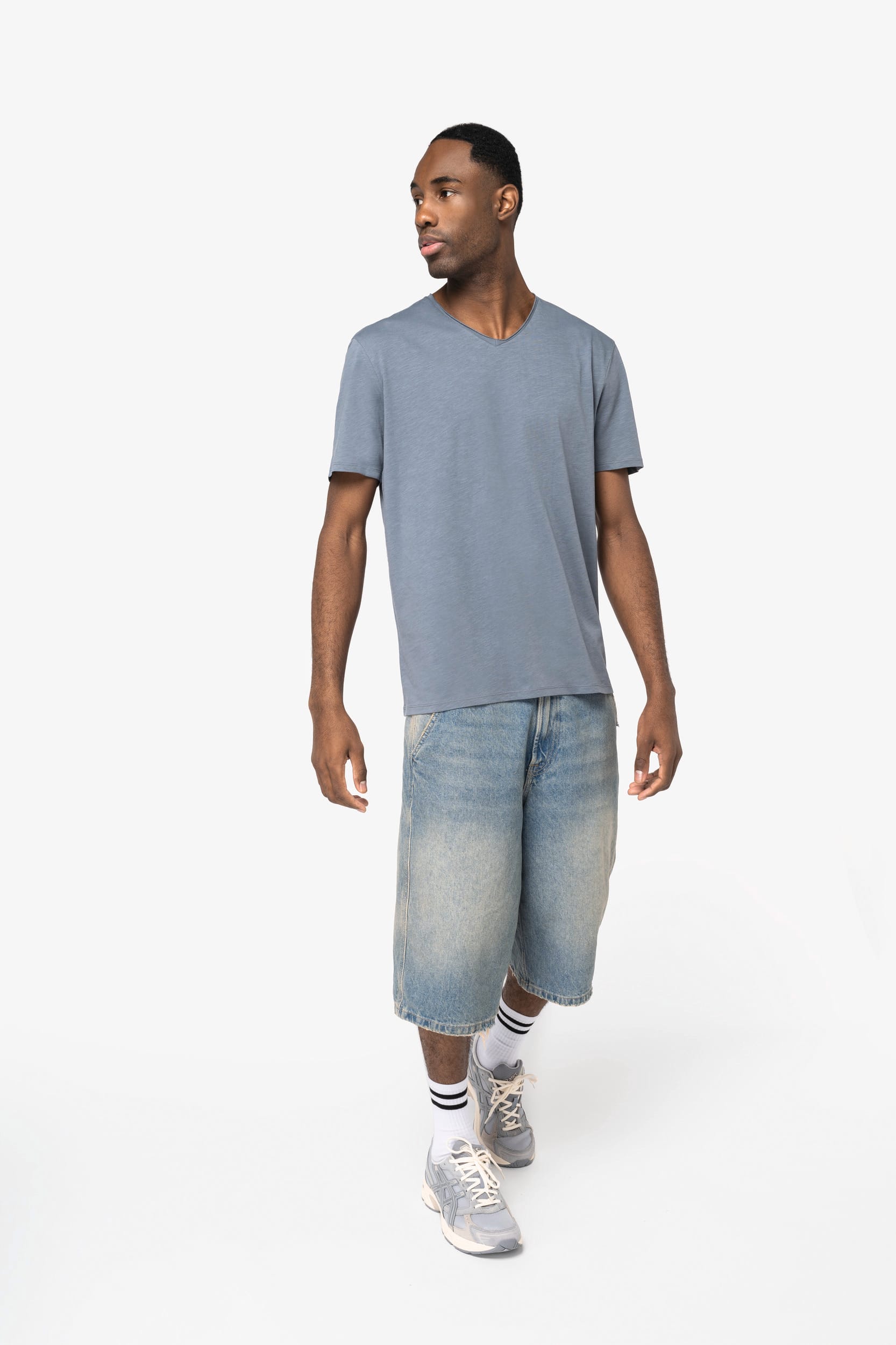 Camiseta sin rematar para hombre - 130 g/m² - NS318