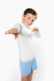 T-shirt technique à manches longues pour enfants avec protection UV - PA4018