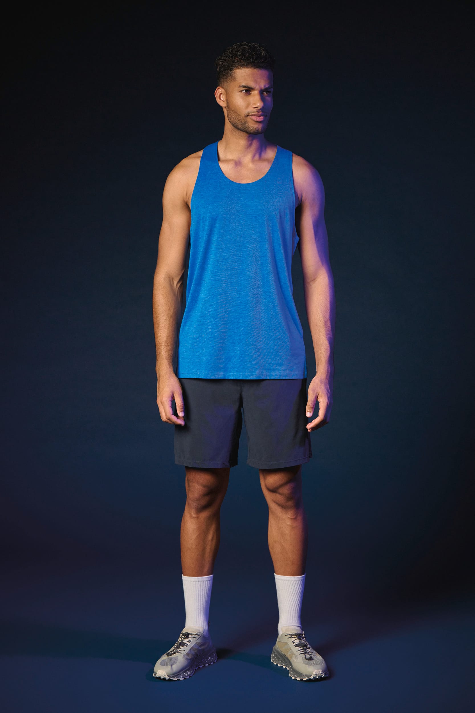 Short de sport 2-en-1 recyclé pour homme – 85 g/m² | PA1032