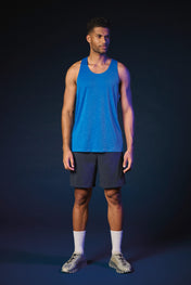 Short de sport 2-en-1 recyclé pour homme – 85 g/m² | PA1032