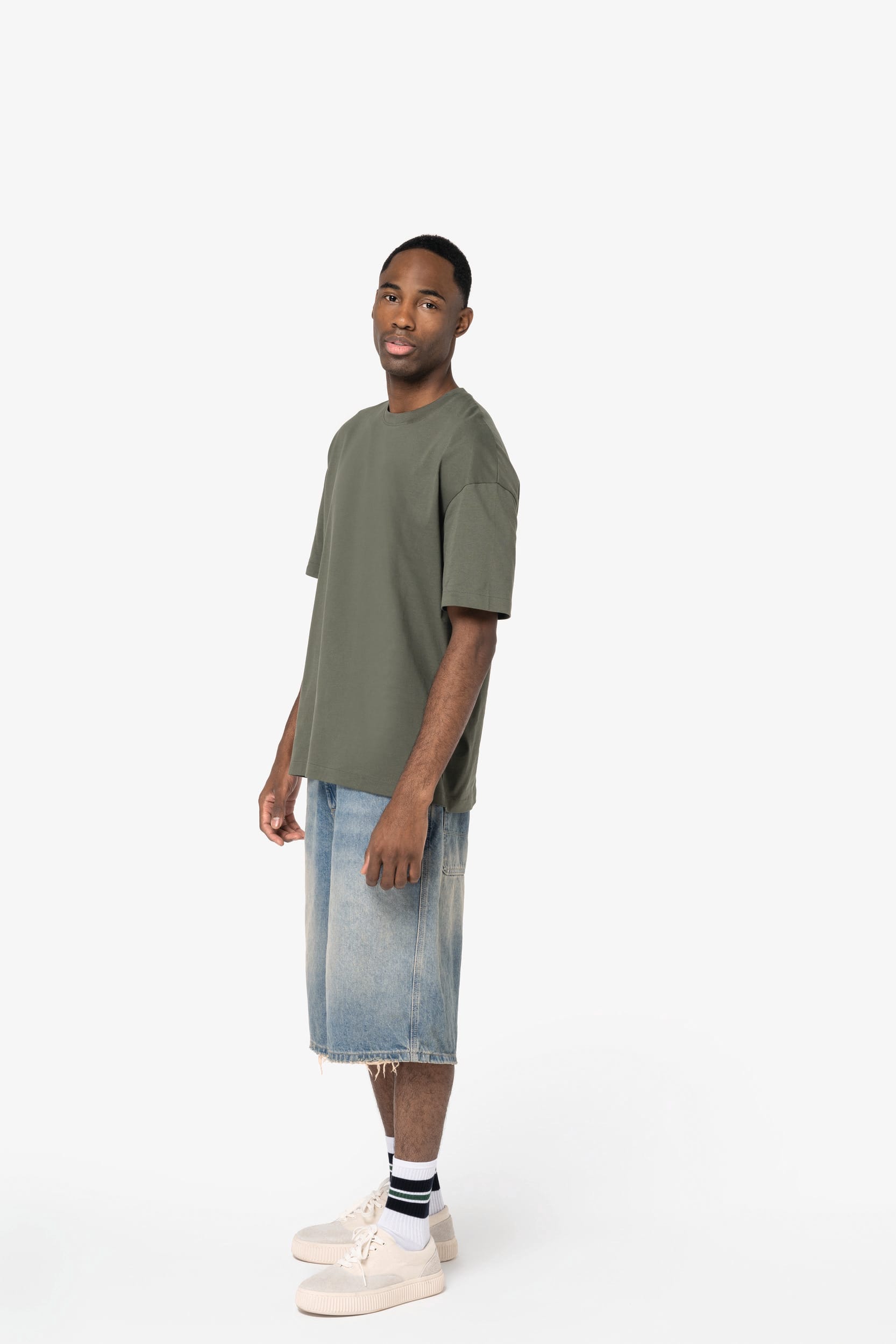 Oversized Organic Tee for Men | Customizable & Stylish | Organic Blank
