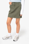 Organic Cotton Twill Skirt with Pockets | NS5015 - NS5015