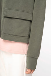 Sweat-shirt zippé pour femmes - 300g - NS409