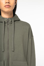 Sweat-shirt zippé pour femmes - 300g - NS409