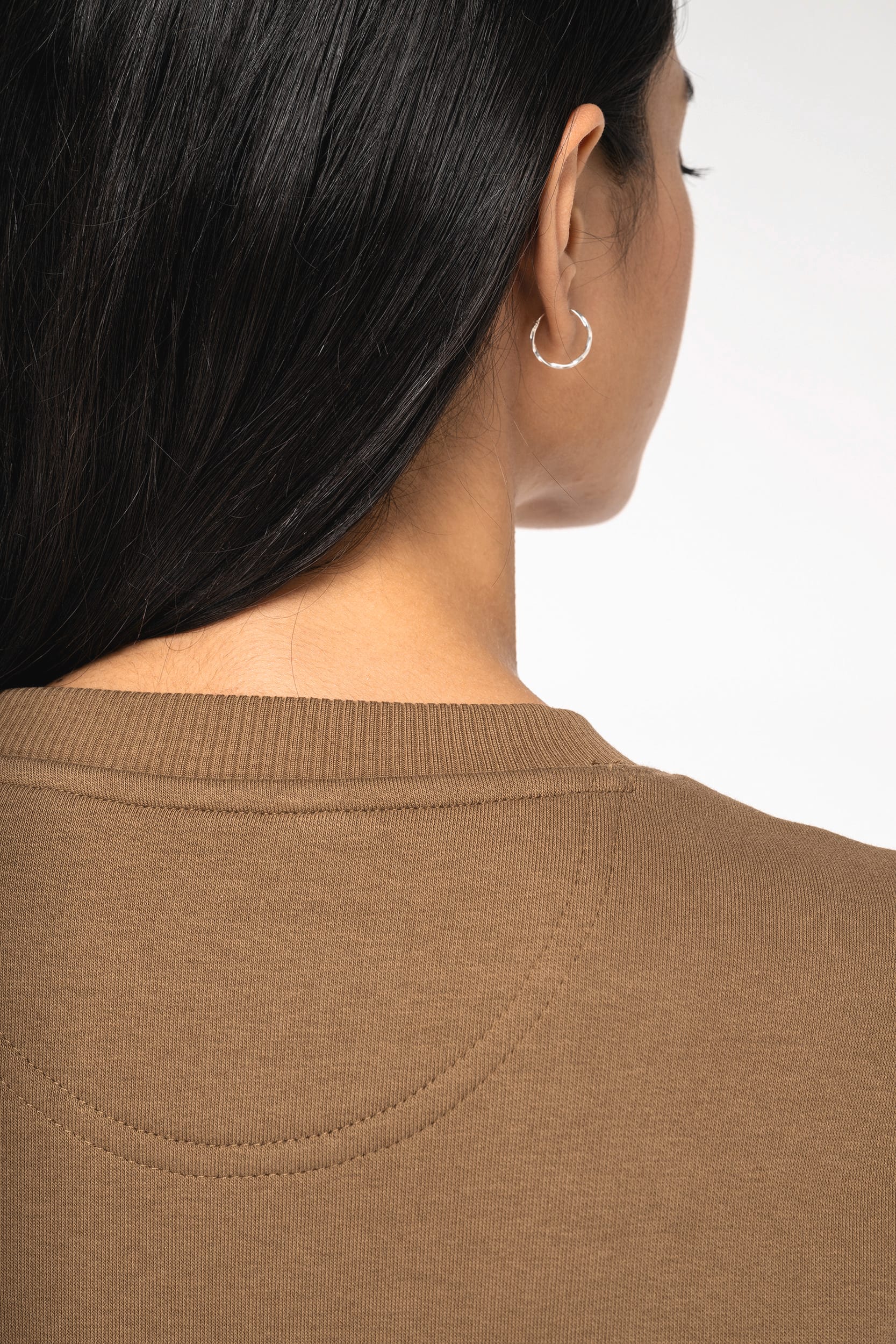 Sweatshirt Unisexe Éco-Responsable à Col Rond Oversized - NS407