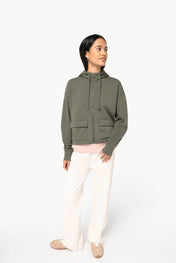 Sweat-shirt zippé pour femmes - 300g - NS409