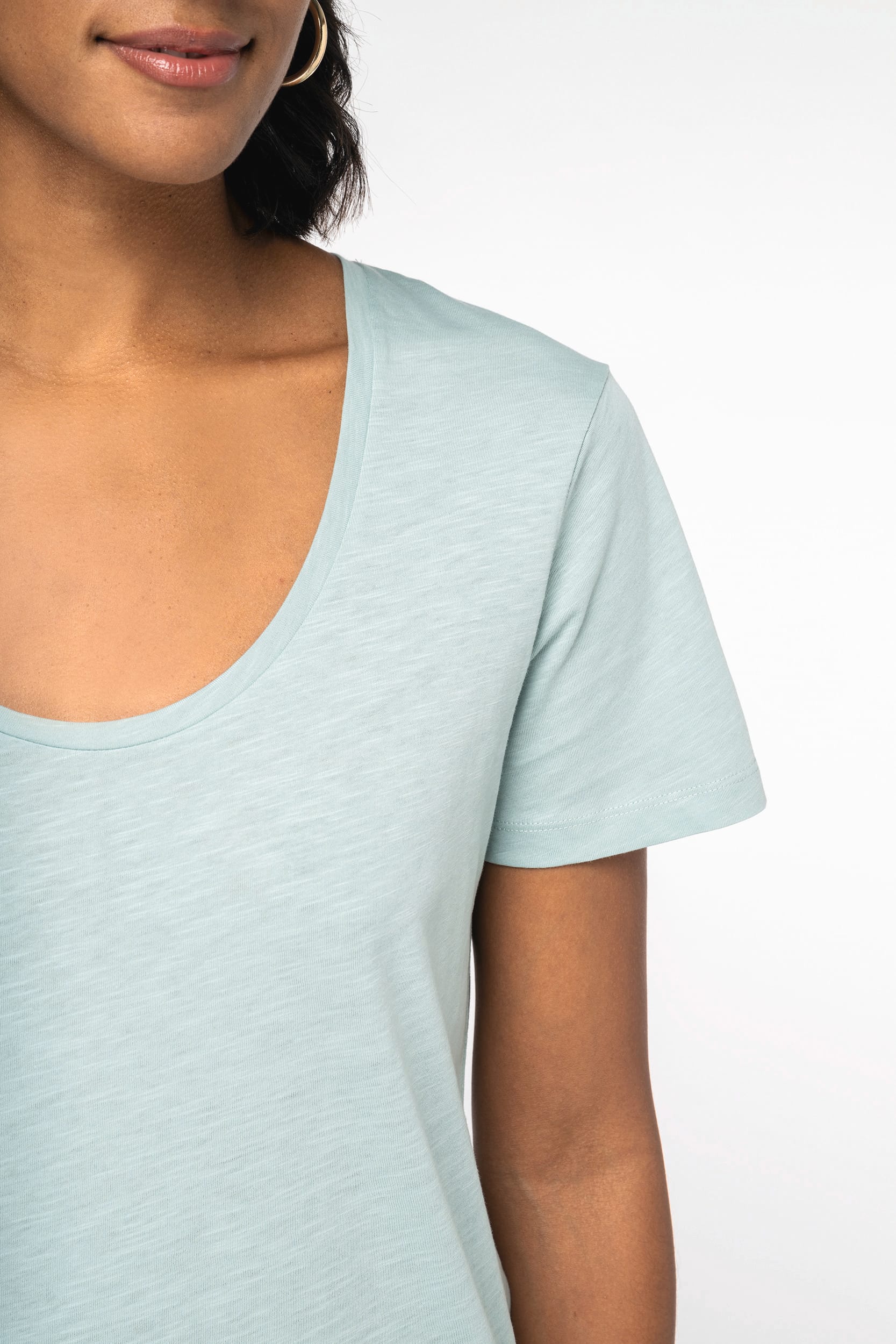 Damen Slub T-Shirt - 130gsm - NS329