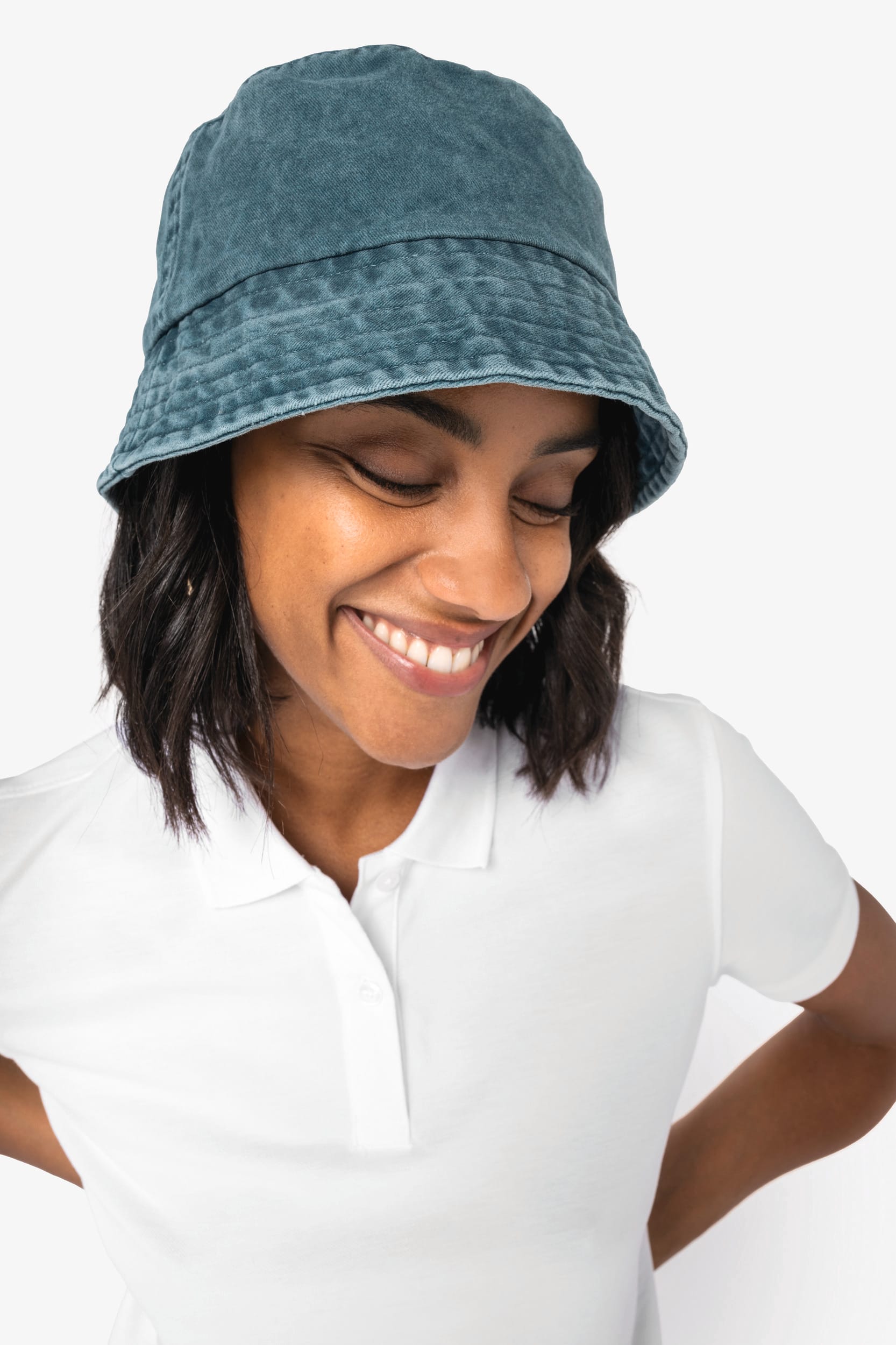 Unisex umweltfreundlicher verwaschener Fischerhut - 280 g/m² - NS020