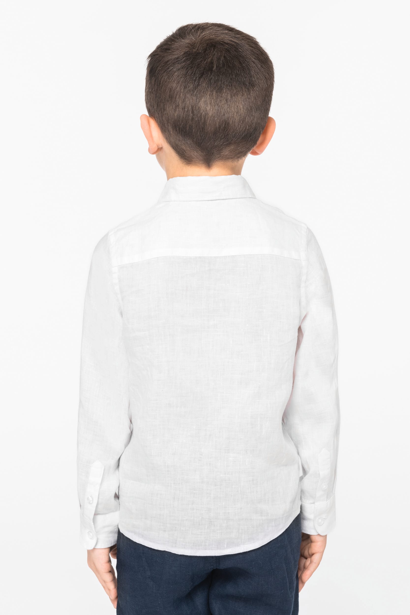 Spasso SP512 - Kids’ Linen Shirt