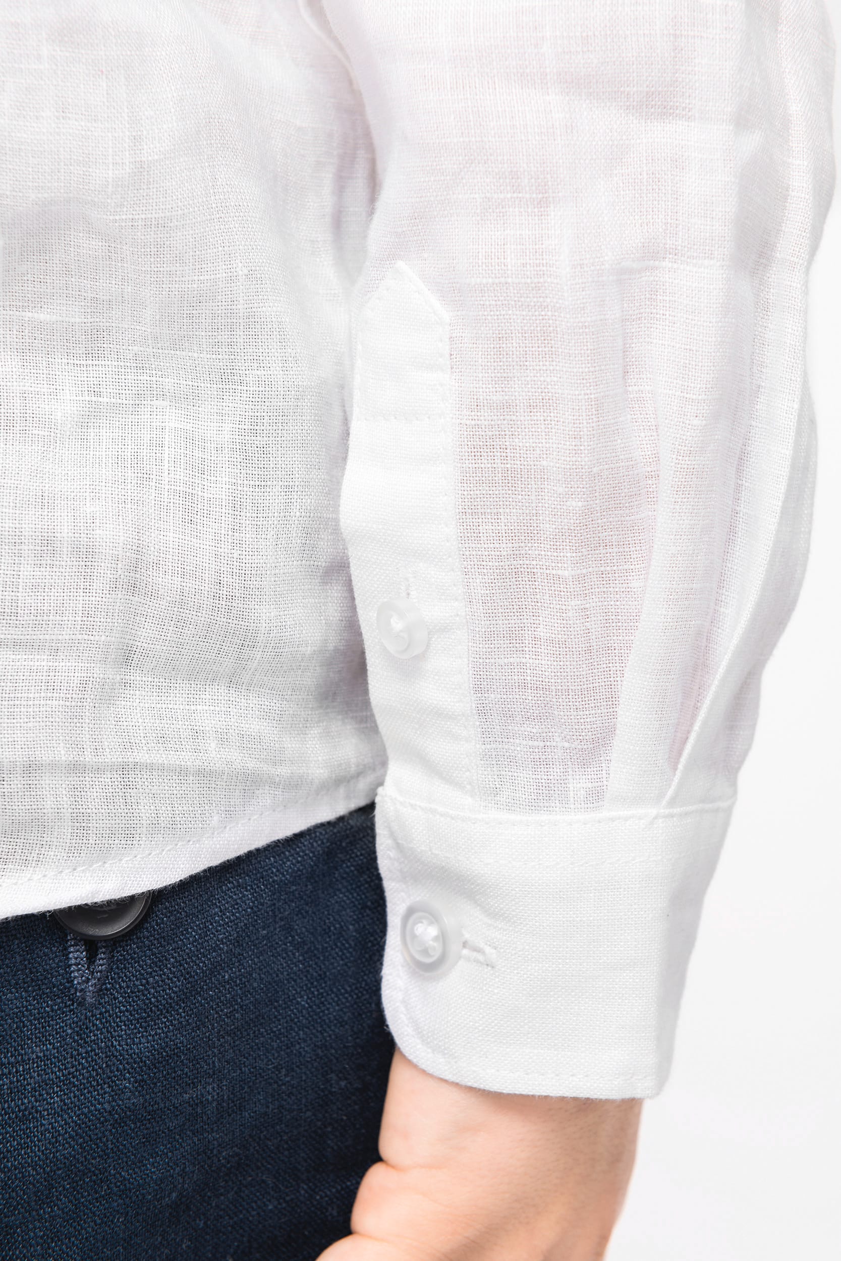 Spasso SP512 - Kids’ Linen Shirt