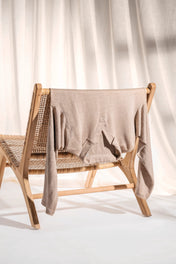 Spasso SP202 - Men’s Long Sleeve Linen Polo Shirt