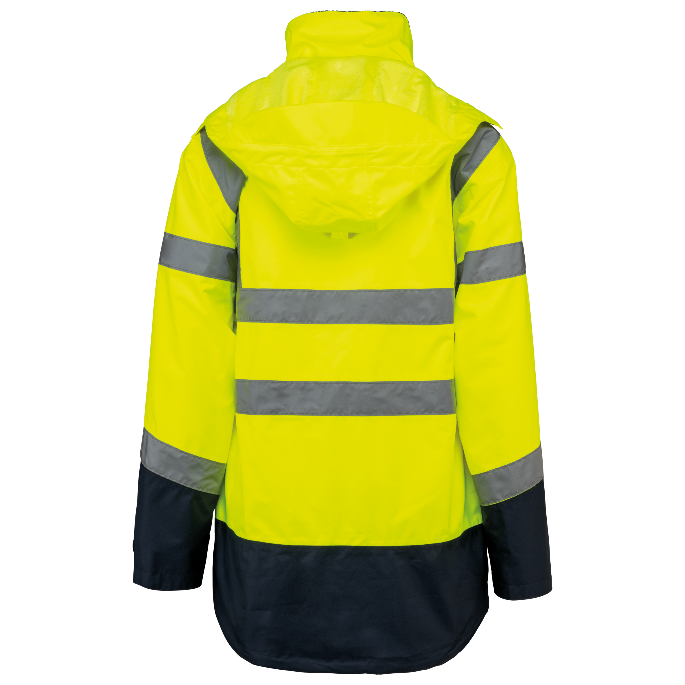 Uniseks Gerecycleerde 4-in-1 Hi-Vis Parka – Waterdicht | WK660