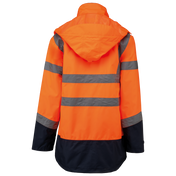 Uniseks Gerecycleerde 4-in-1 Hi-Vis Parka – Waterdicht | WK660