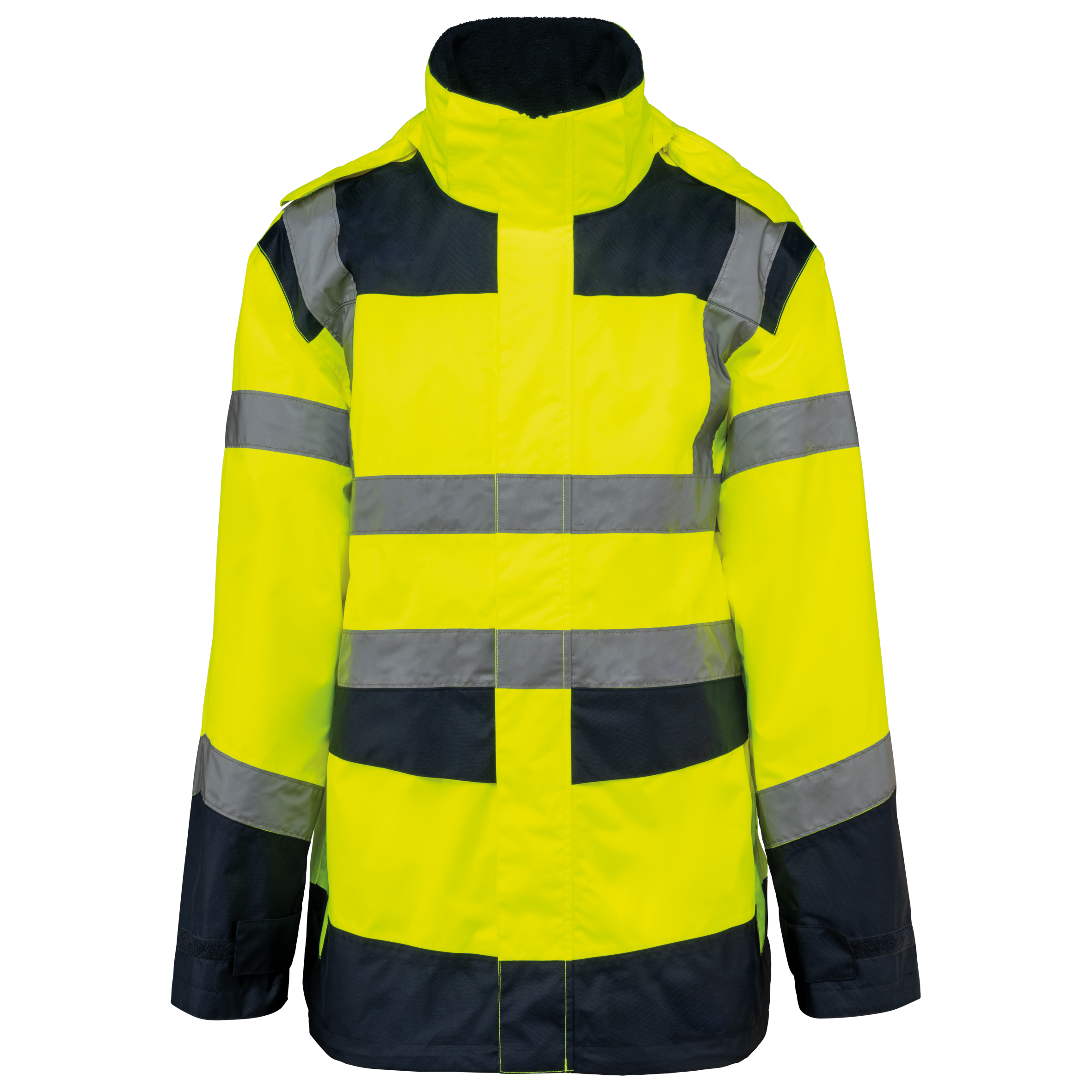 Uniseks Gerecycleerde 4-in-1 Hi-Vis Parka – Waterdicht | WK660