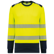 WK. Designed To Work WK420 - Recycled Safety Sweatshirt Round Neck