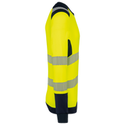 Recycled Hi-Vis Long Sleeve Safety T-Shirt | WK361