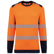 Recycled Hi-Vis Long Sleeve Safety T-Shirt | WK361