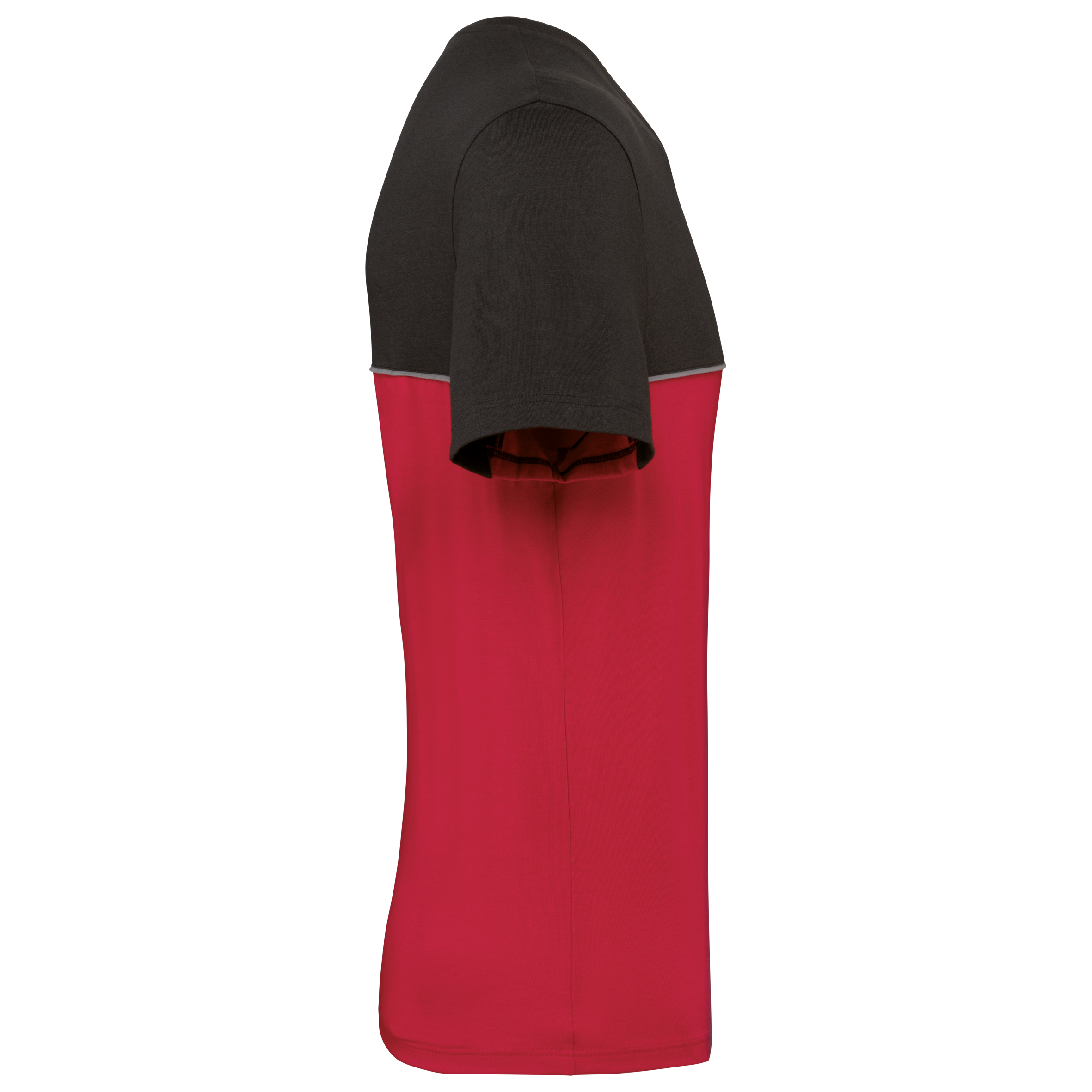 Recyceltes Zweifarbiges Kurzarm-T-Shirt - 190 g/m² - WK304