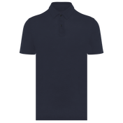 Spasso SP217 - Men's Knitted Linen Polo Shirt