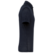 Spasso SP217 - Men's Knitted Linen Polo Shirt