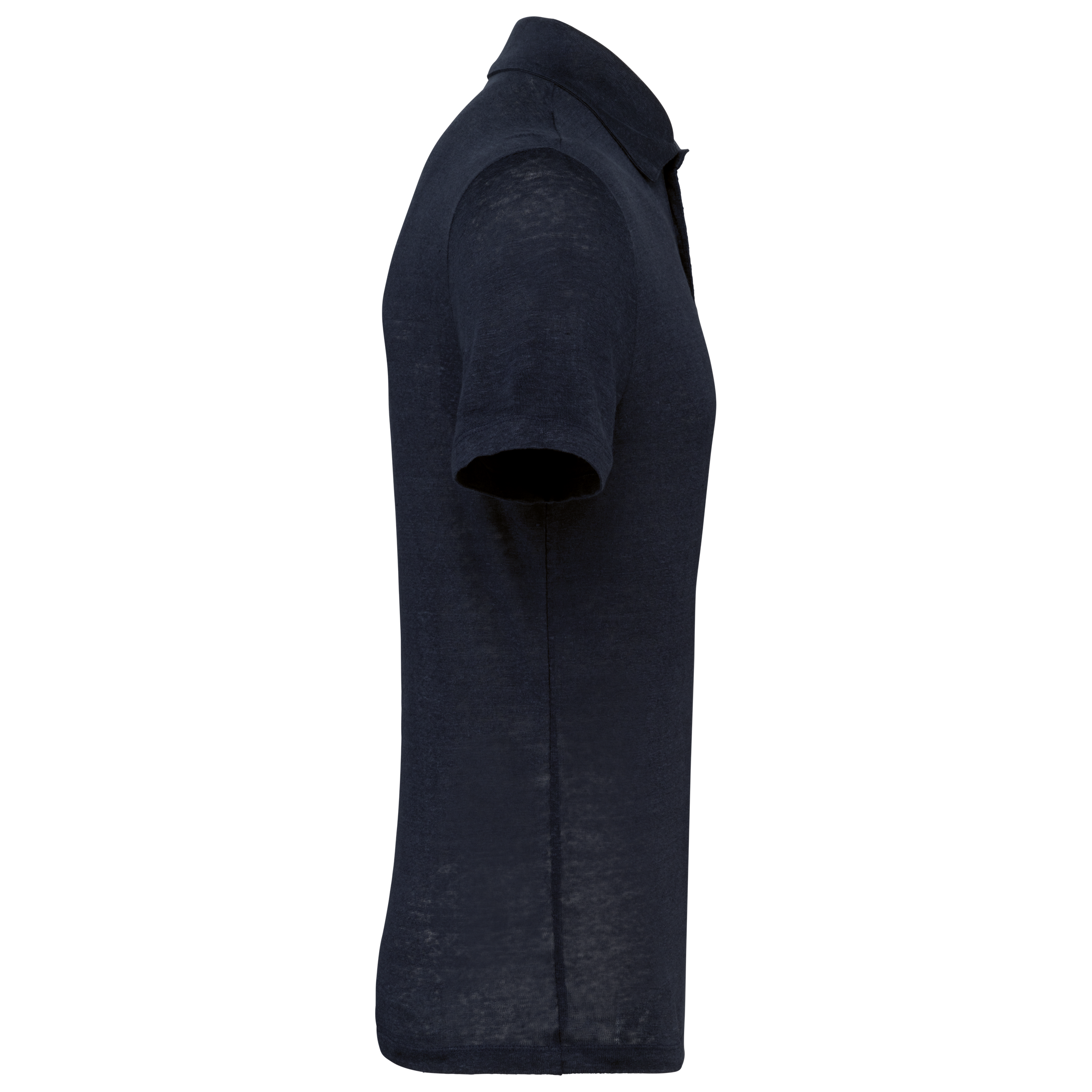 Spasso SP217 - Men's Knitted Linen Polo Shirt