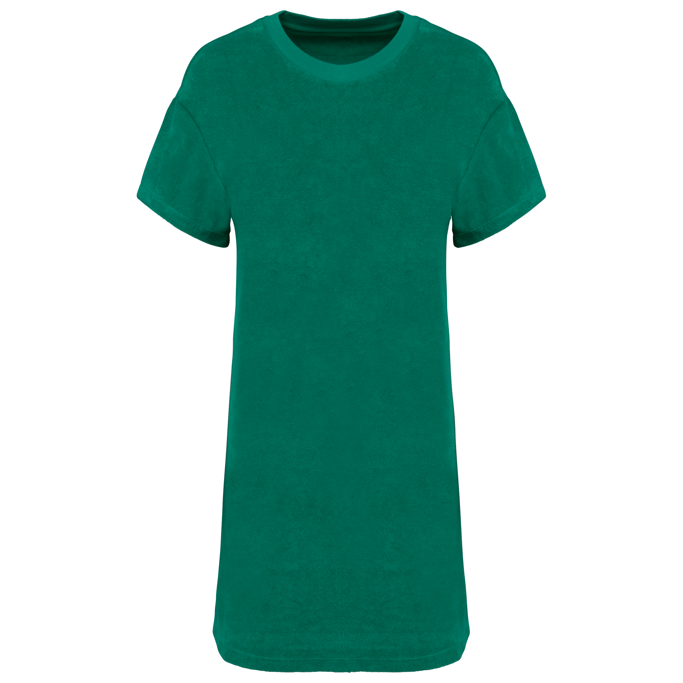 Robe T-shirt en éponge de coton biologique Oversized pour femmes – 210 g/m² – NS5028