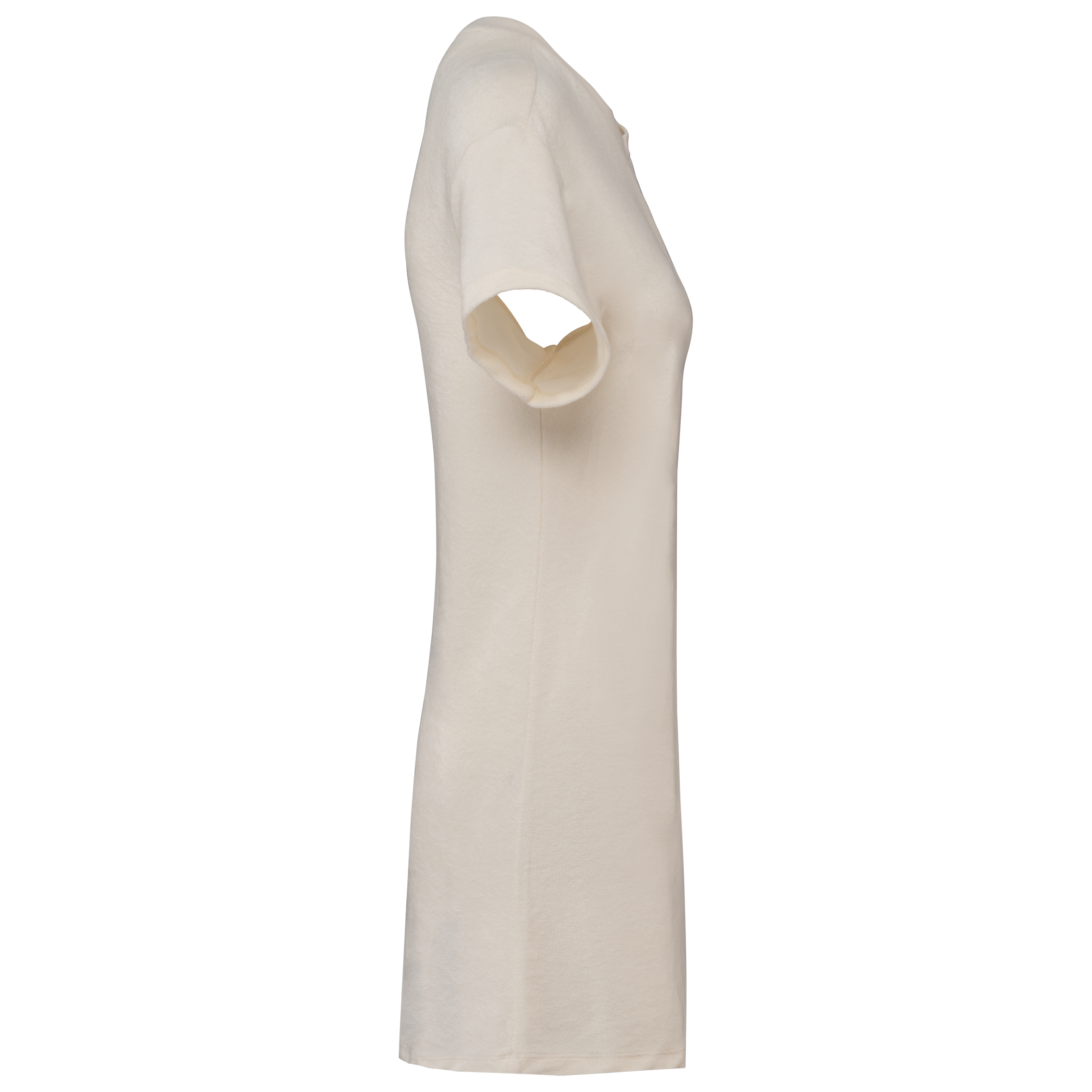 Robe T-shirt en éponge de coton biologique Oversized pour femmes – 210 g/m² – NS5028