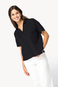 Oversized Lyocell & Organic Cotton Shirt for Women – 125 g/m² | SP514