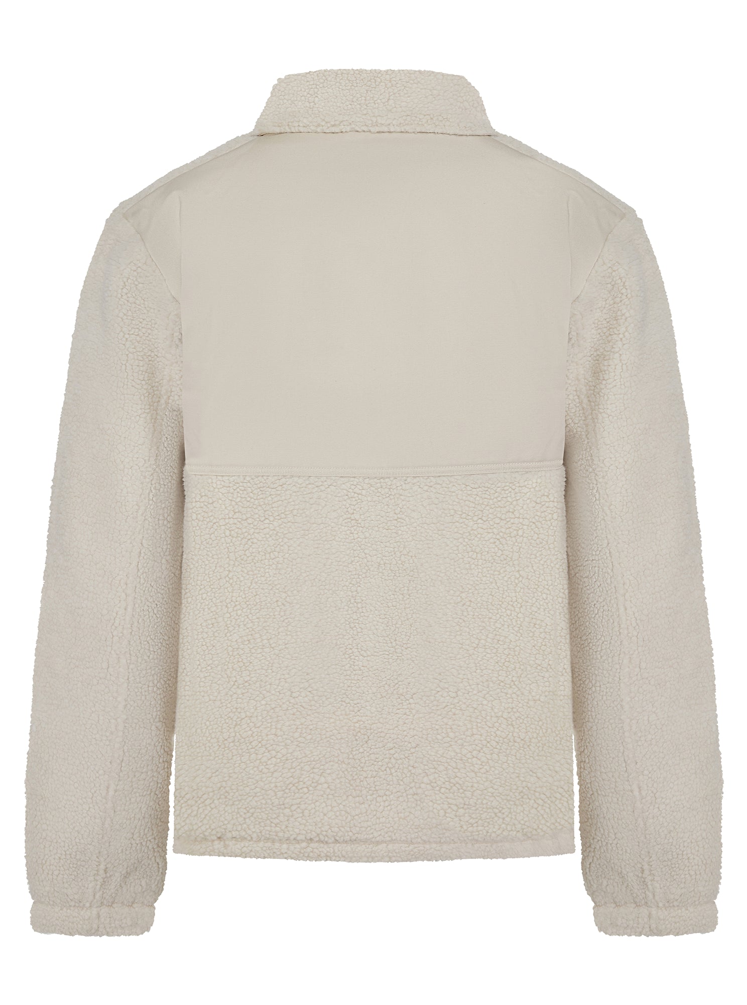 Sherpa Fleece Jacket with Funnel Neck in Recycled Polyester | FR854