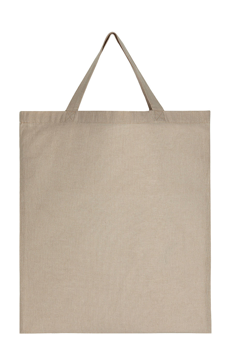 Recycled Cotton/Polyester Tote with Short Handles – 140 g/m² | 67257