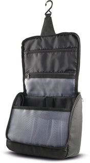 Toiletry Bag with Hook Hanger in Recycled 600D Polyester | KI0706