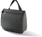 Toiletry Bag with Hook Hanger in Recycled 600D Polyester | KI0706