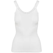 Nahtloses, umweltfreundliches Tanktop mit Spitze - K3043