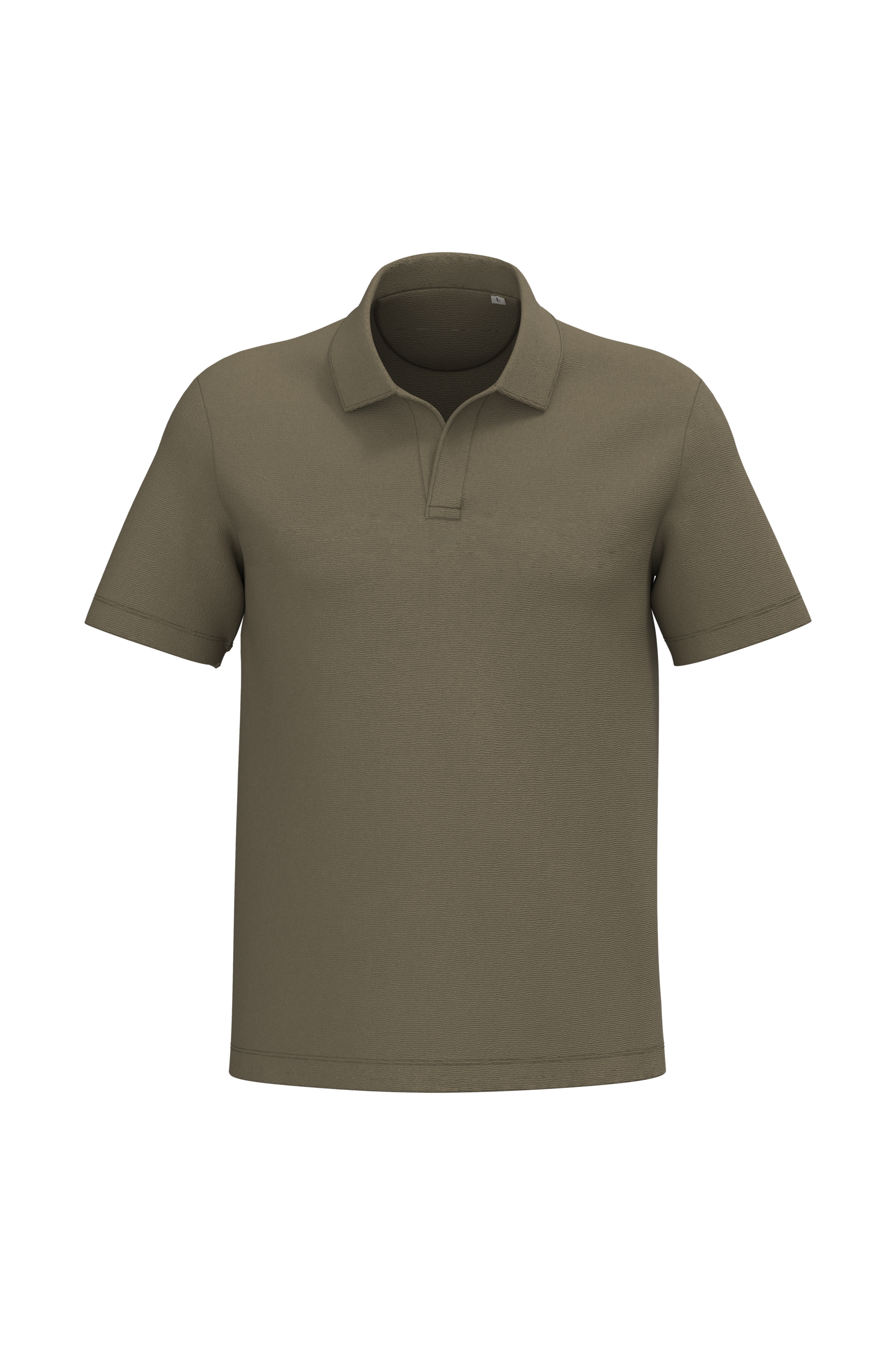 Men's Terry Polo Shirt | Organic Blank