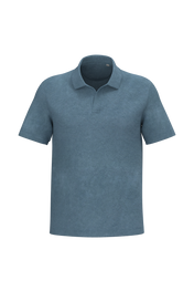 Spasso SP229 - Eco-friendly Men's Terry Towel Polo Shirt